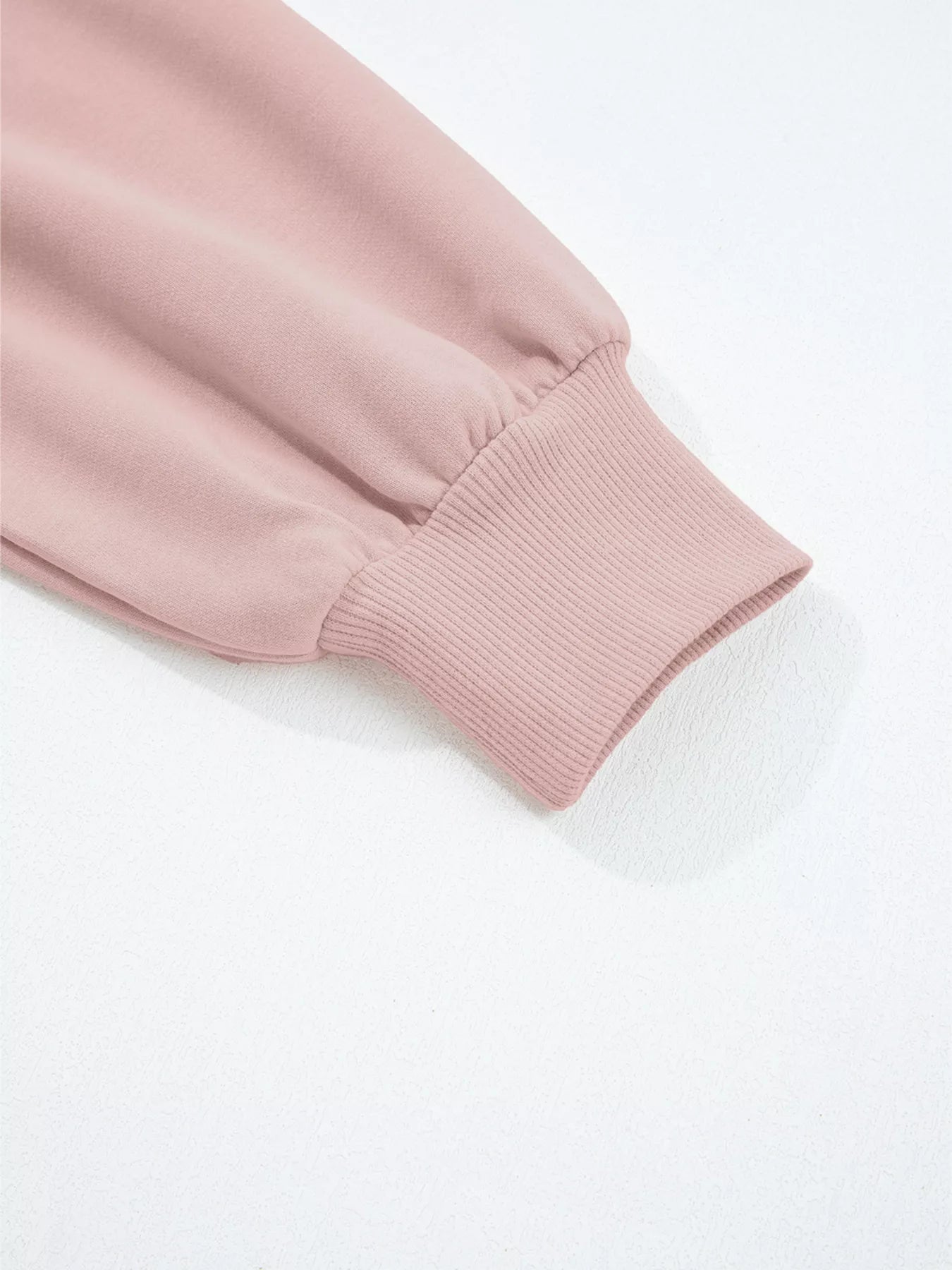 Drop shoulder puff sleeve crop top paired with drawstring wide leg pants set by Tikibella™ in a stylish outfit display.