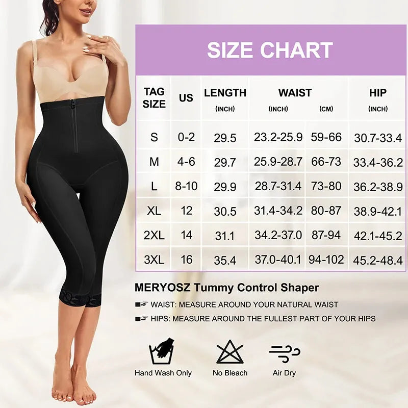 High Waist Body Shaping Butt-Lift Shapewear - Tikibella™