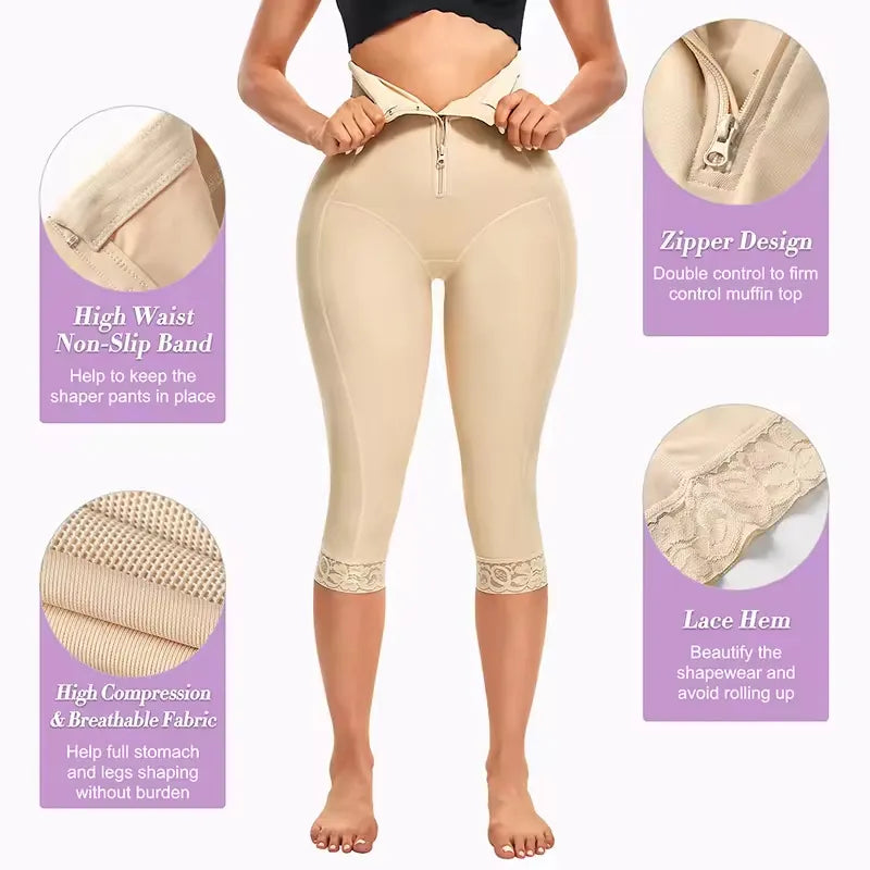 High Waist Body Shaping Butt-Lift Shapewear - Tikibella™