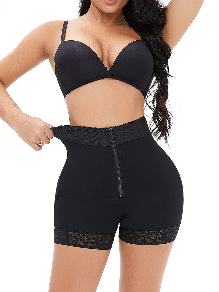 Plus size Tikibella™ tight waist butt-lift underwear for women, showcasing a smooth, supportive design in a flattering fit.